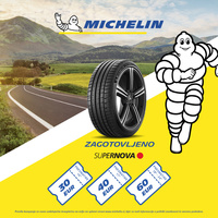 Ob nakupu pnevmatik Michelin prejmete Vavčer Supernova