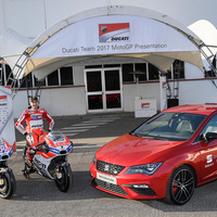 Seat Leon Cupra postal uradni avto Ducatijevega MotoGP moštva