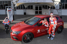 Seat Leon Cupra postal uradni avto Ducatijevega MotoGP moštva